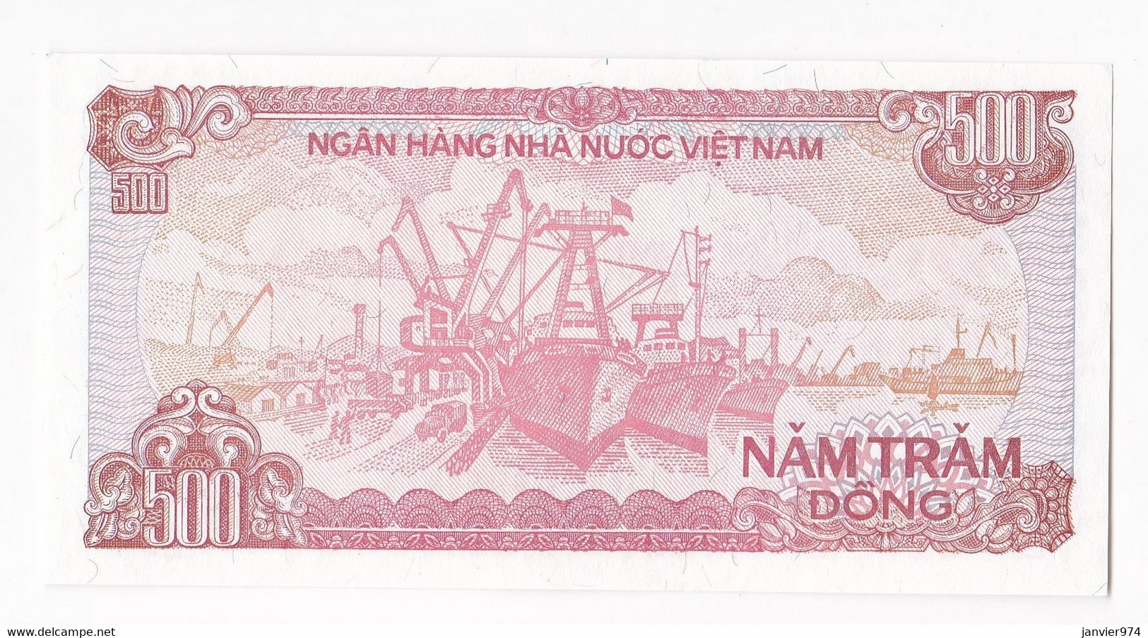 Vietnam 500 Dong 1988, Alphabet : MI 4550178, Billet Neuf UNC - Viêt-Nam