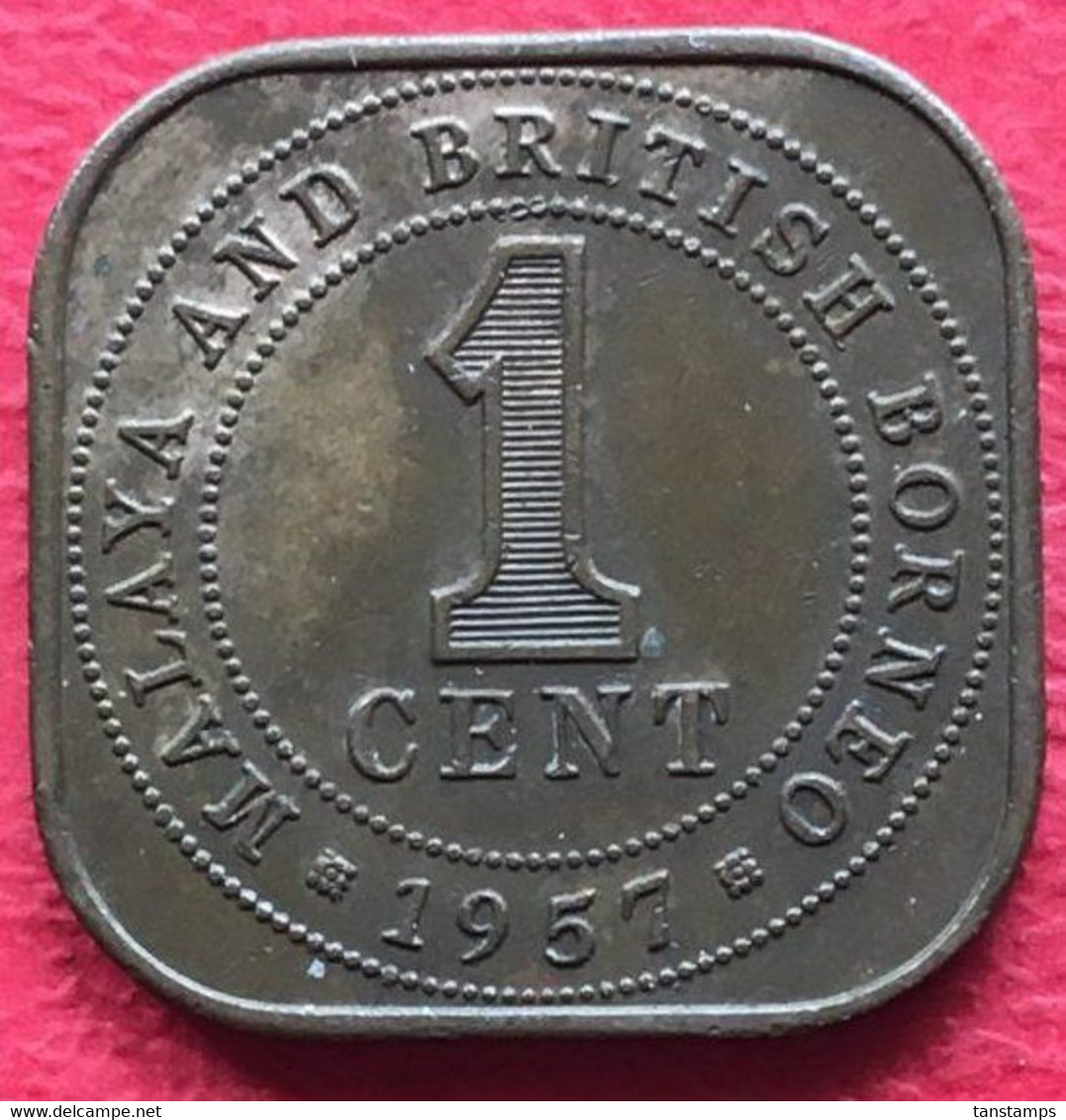 Malaya And British Borneo 1 Cent 1957 - Autres – Asie