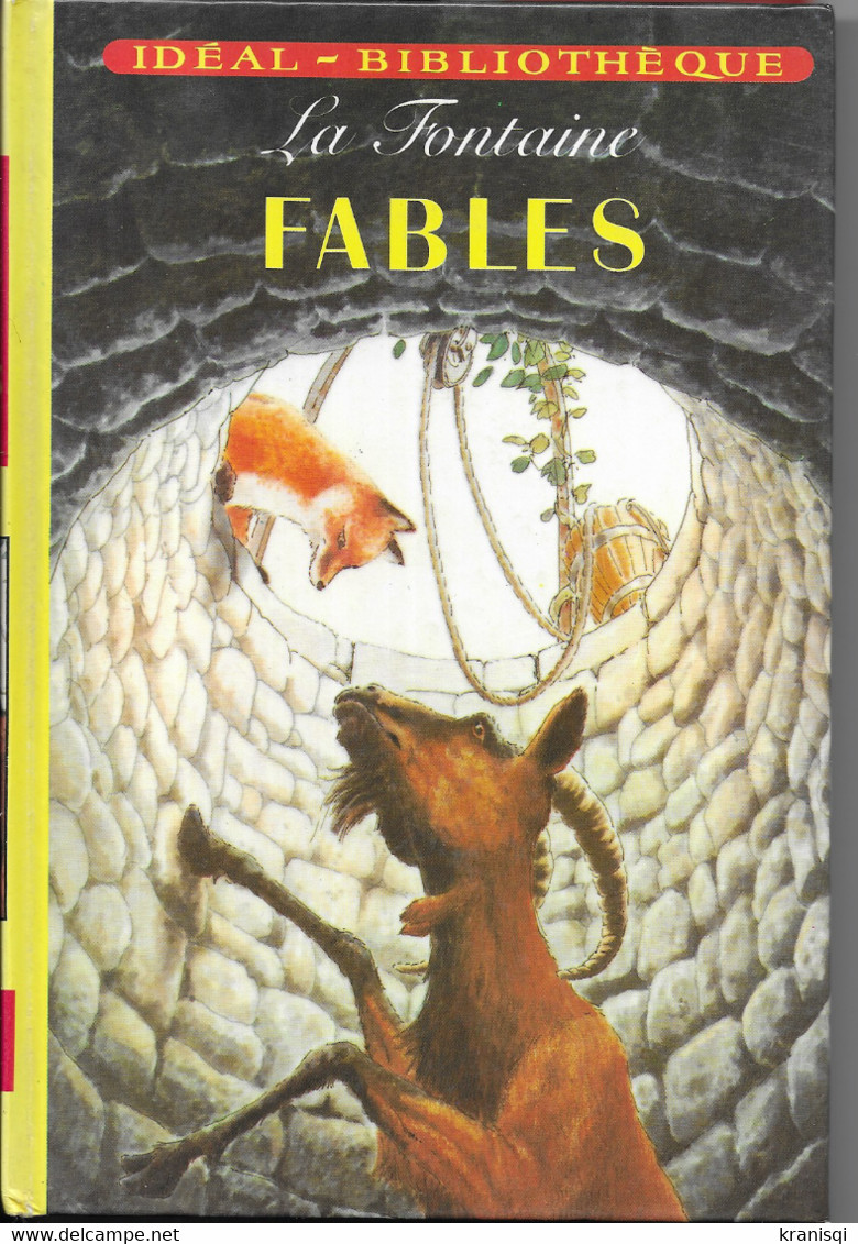 Livre, Fables De Jean De LAFONTAINE - Ideal Bibliotheque