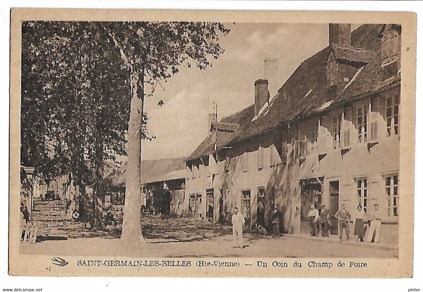 SAINT GERMAIN LES BELLES - Un Coin Du Champ De Foire - Saint Germain Les Belles