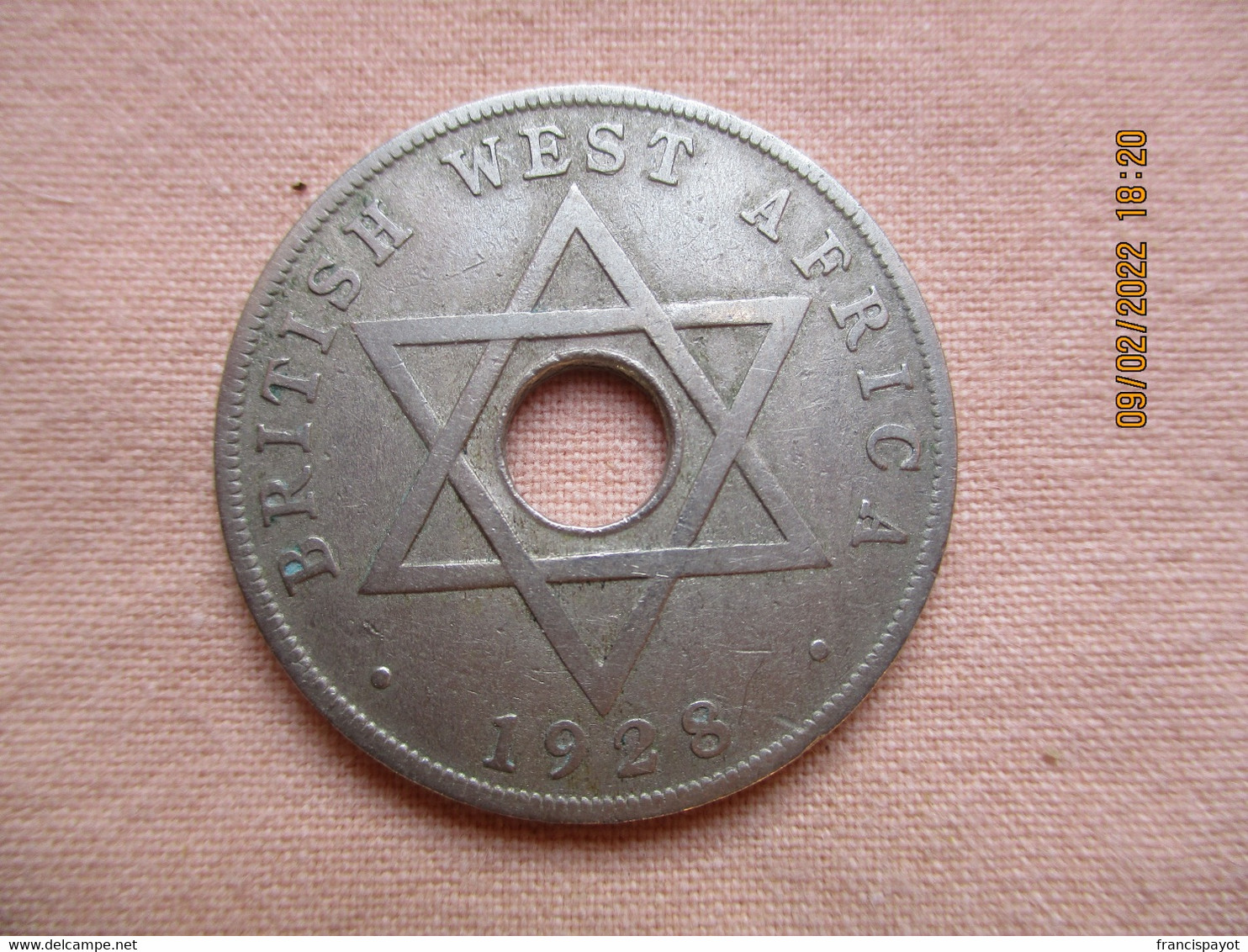 British West Africa: 1 Penny 1928 - Nigeria