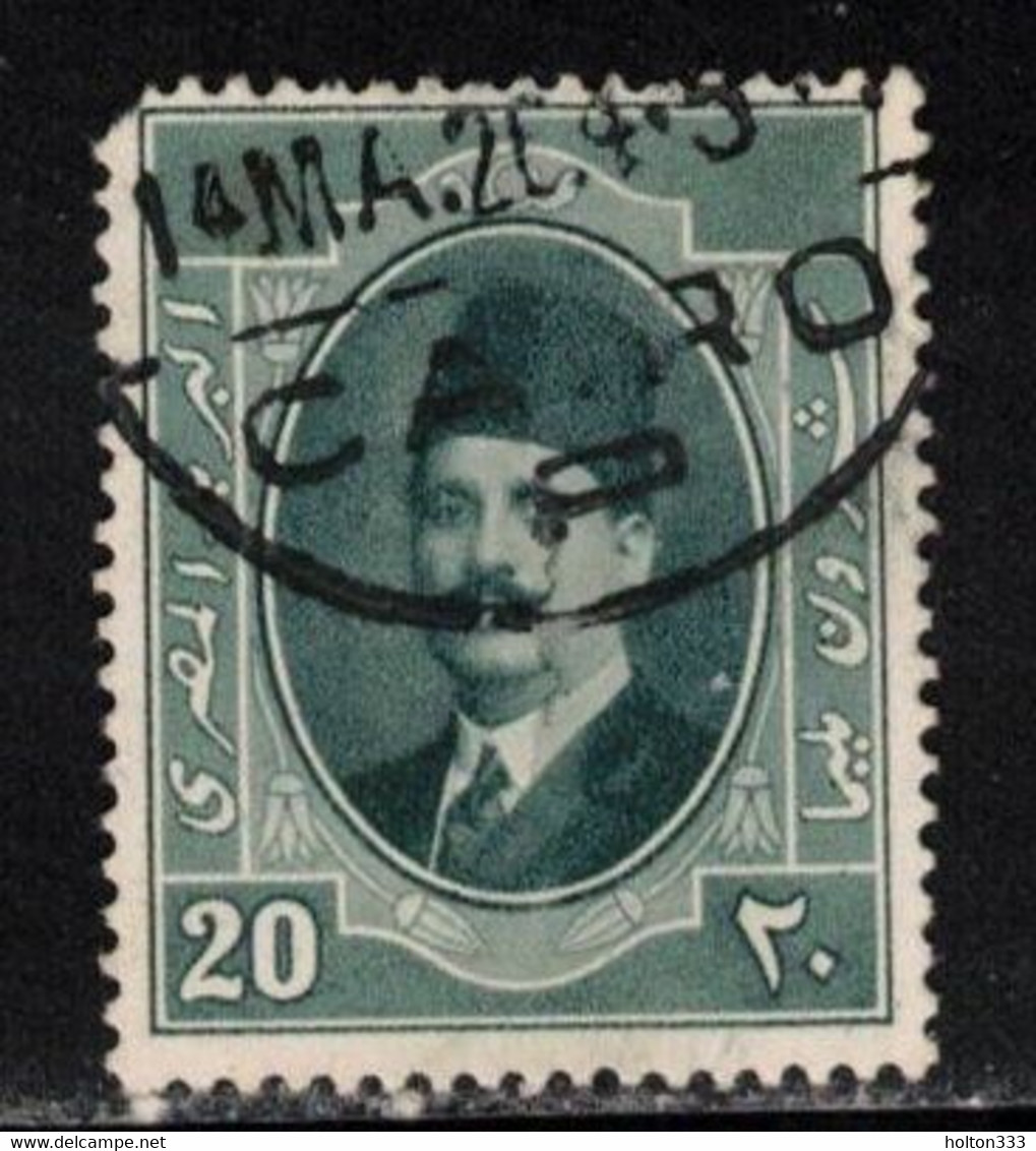 EGYPT Scott # 99 Used - Pulled Perf Top Left - Oblitérés