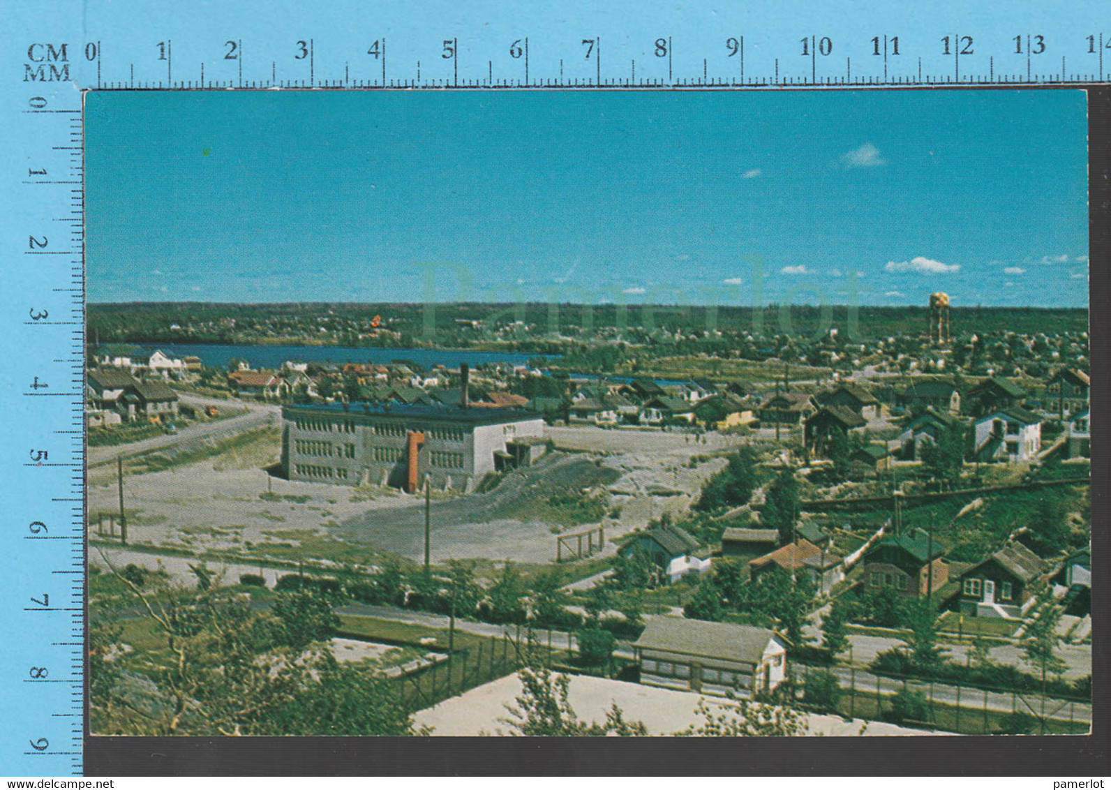 Postcard- Flin Flon Manitoba Canada, Ross Lake Aéea, & North East View - Carte Postale - Autres & Non Classés