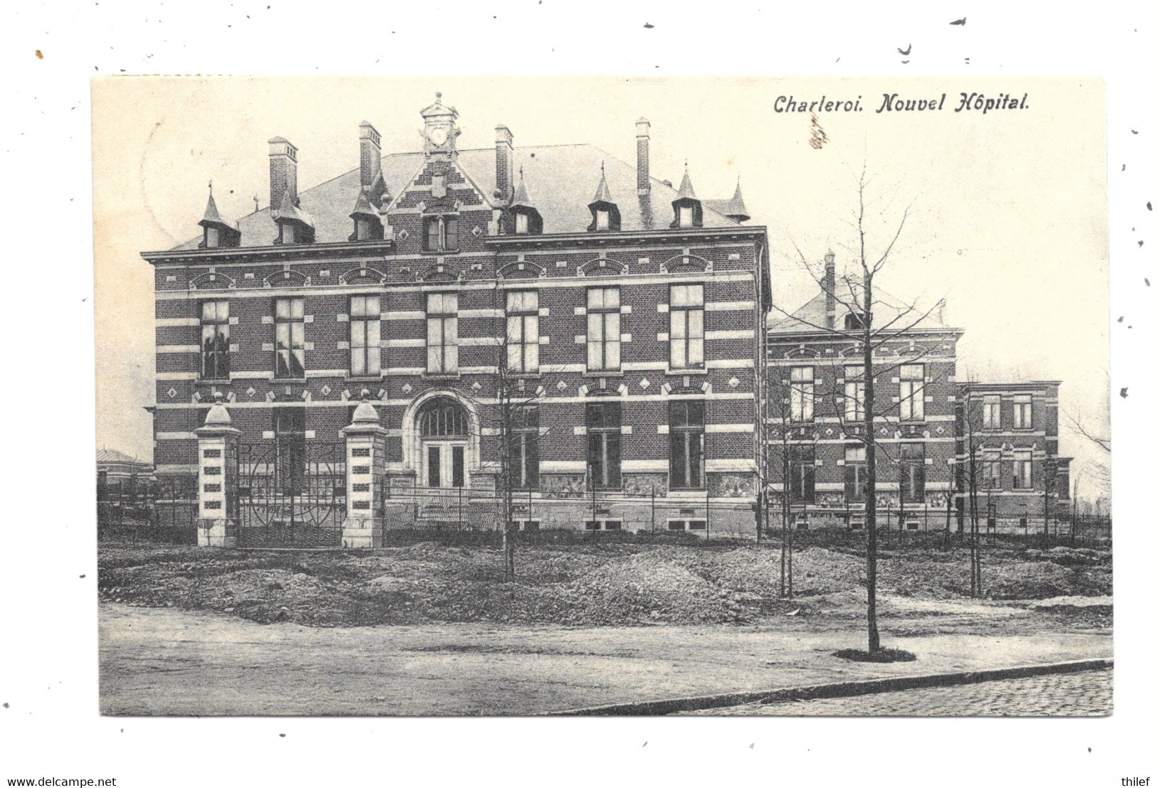 Charleroi NA659: Nouvel Hôpital 1908 - Charleroi
