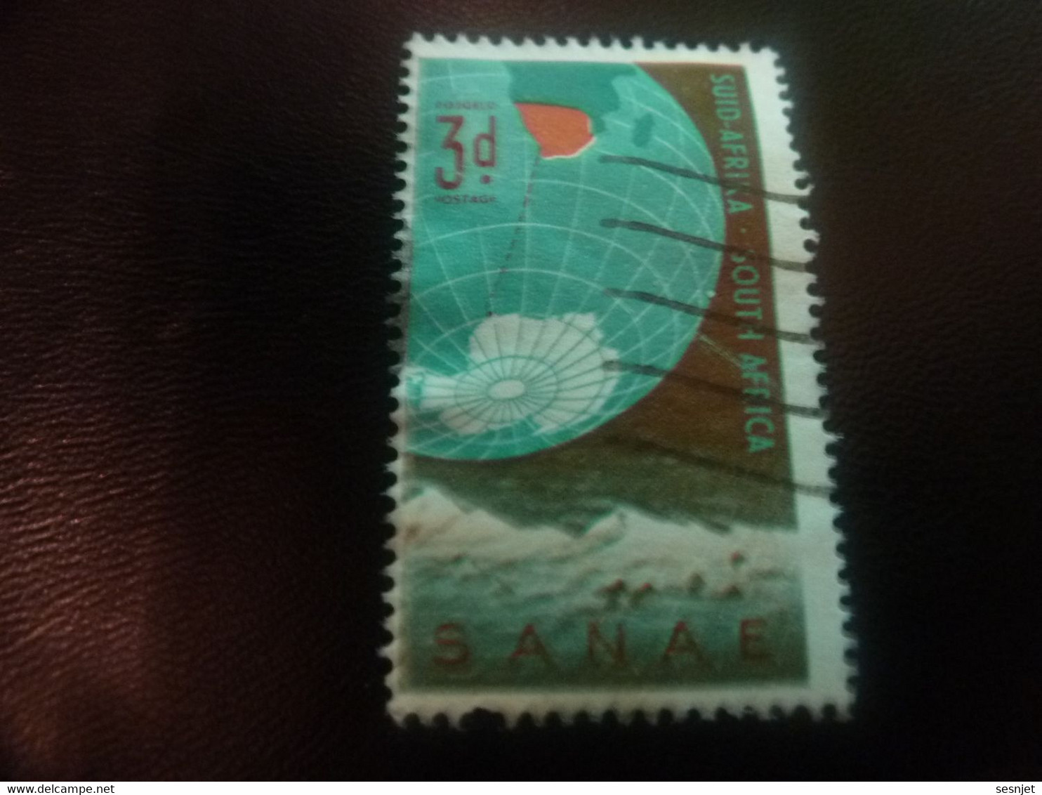 Suid Africa - Sanae - 3 D. - Postage - Multicolore - Oblitéré - - Usati