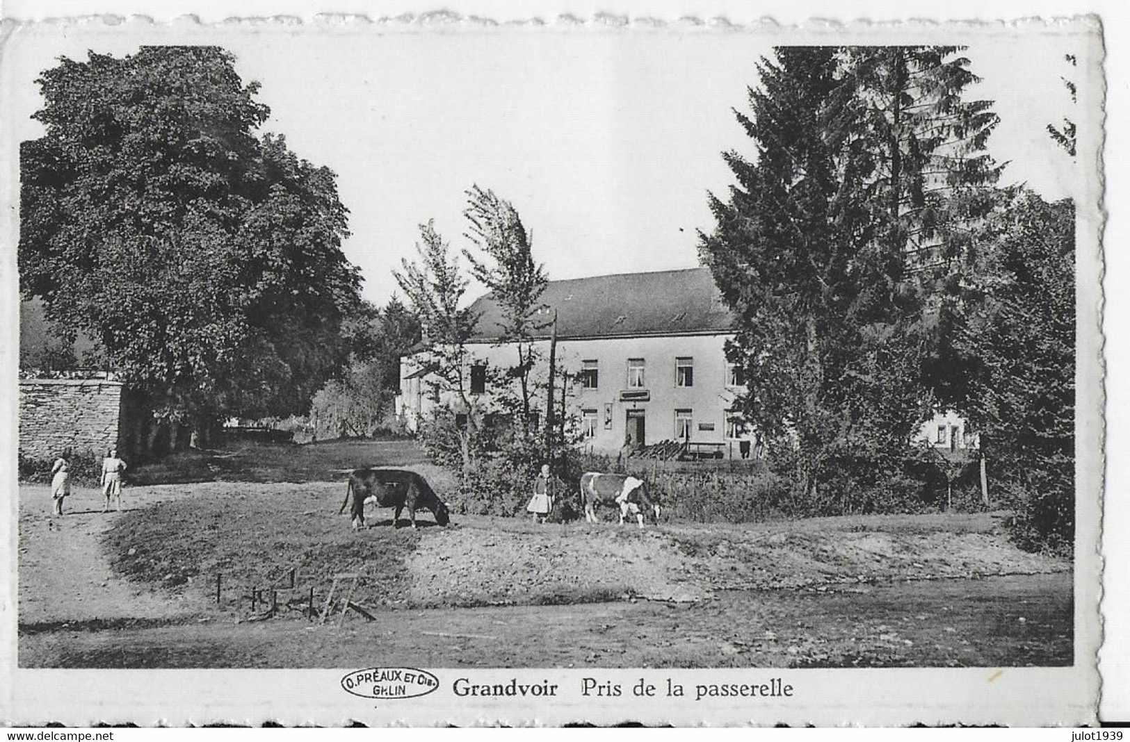 GRANDVOIR ..-- Région NEUFCHATEAU - BERTRIX . 1951 Vers OUGREE . Voir Verso . - Neufchâteau