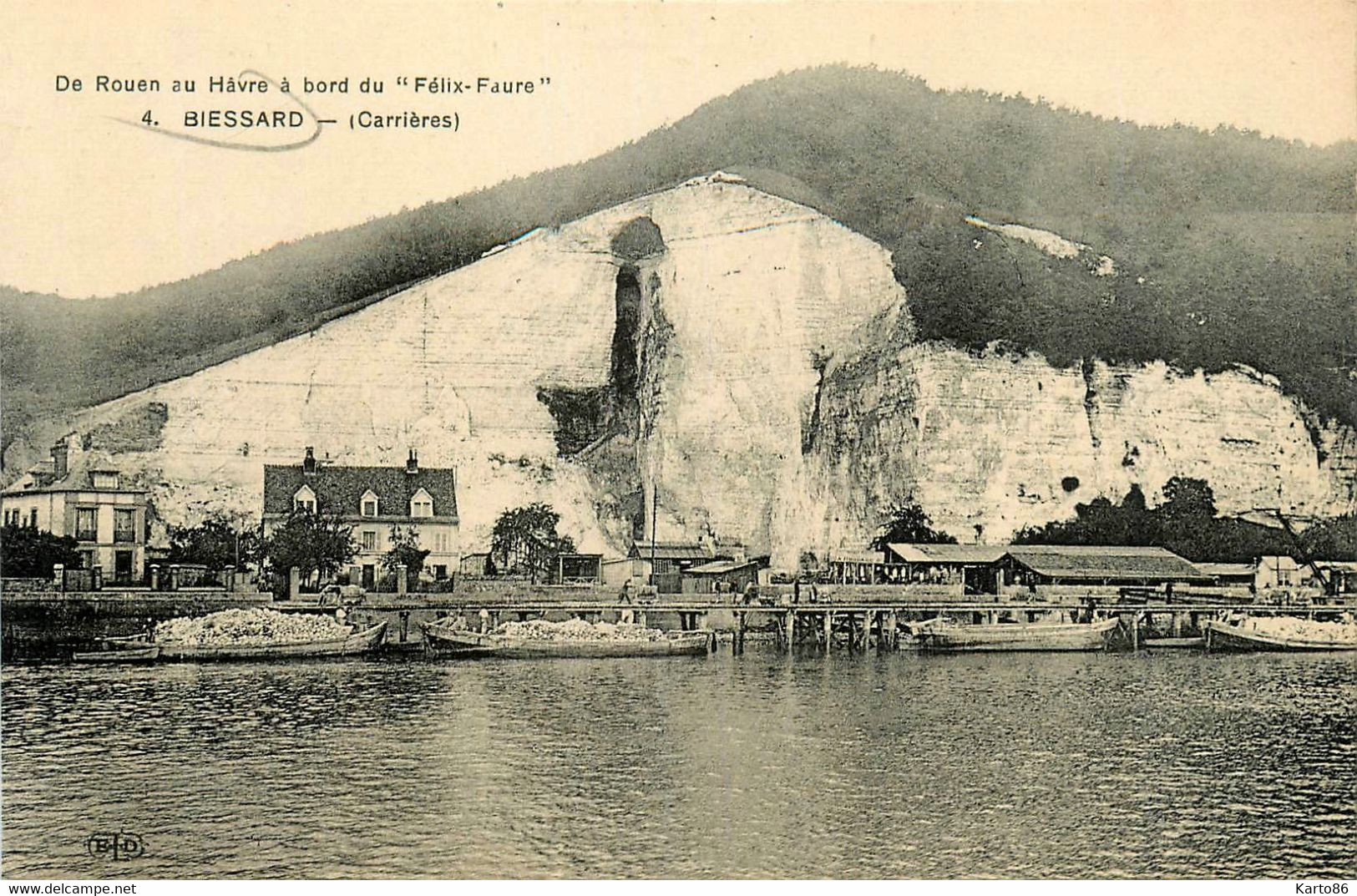 Canteleu * Village Hameau Biessard * Les Carrières * Mine Mines * Bateau Péniche Batellerie - Canteleu