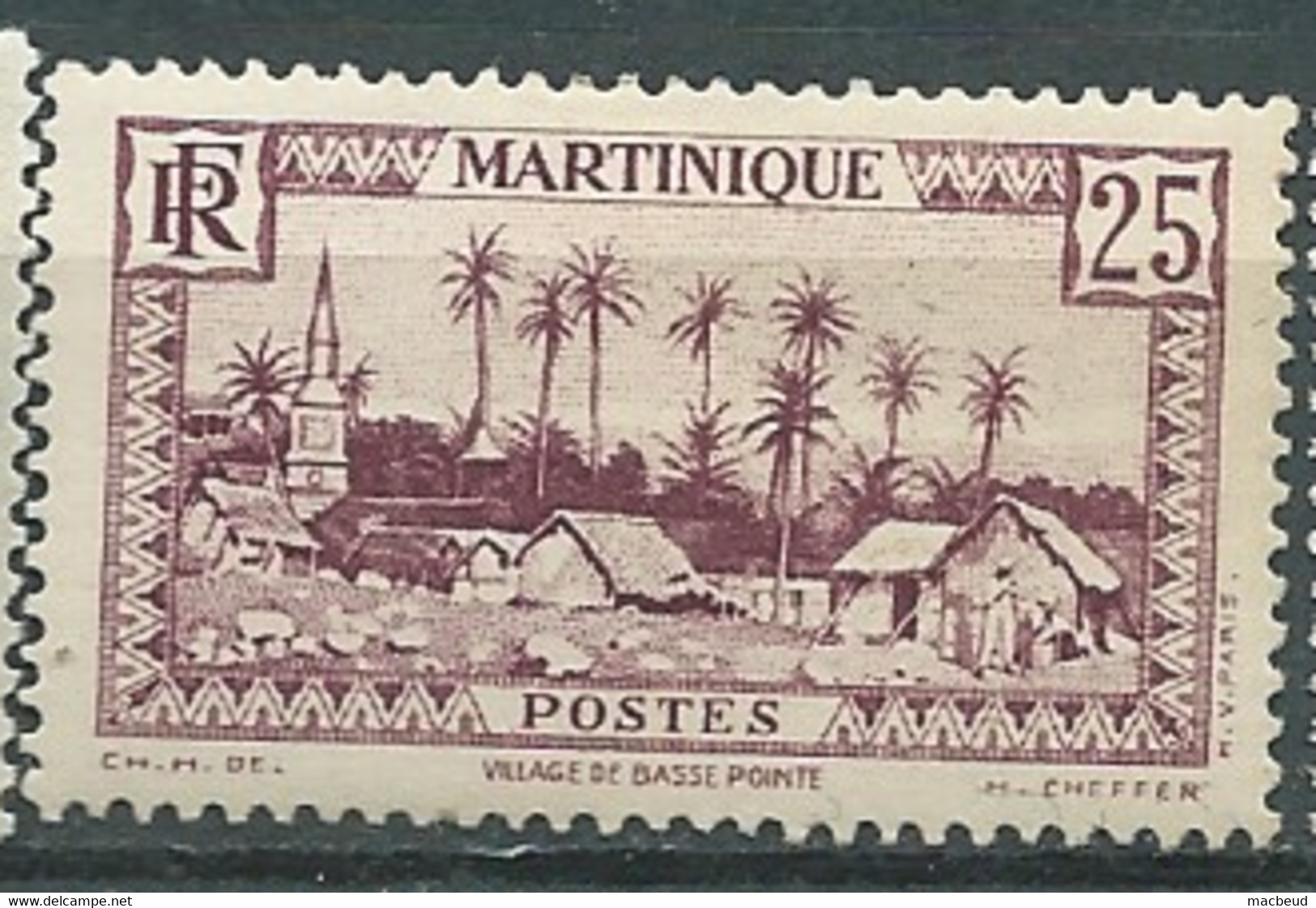 Martinique - Yvert N° 140 *  -    Bip 11307 - Neufs