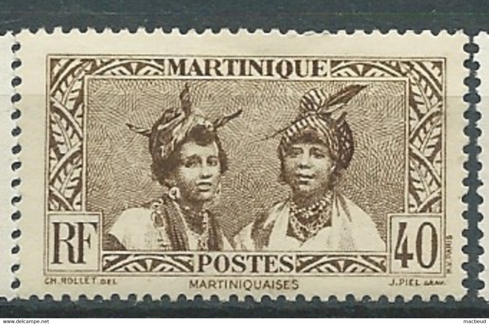 Martinique - Yvert N° 142 *  -    Bip 11309 - Neufs