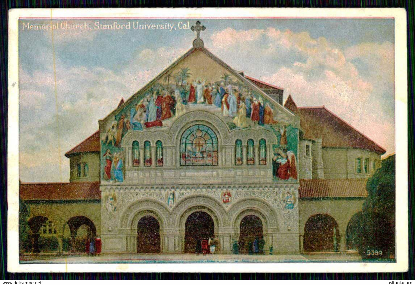 STANFORD - Memorial Church- Stanford University. (Ed. Pacific Novelty Co. Nº 5389) Carte Postale - San Jose