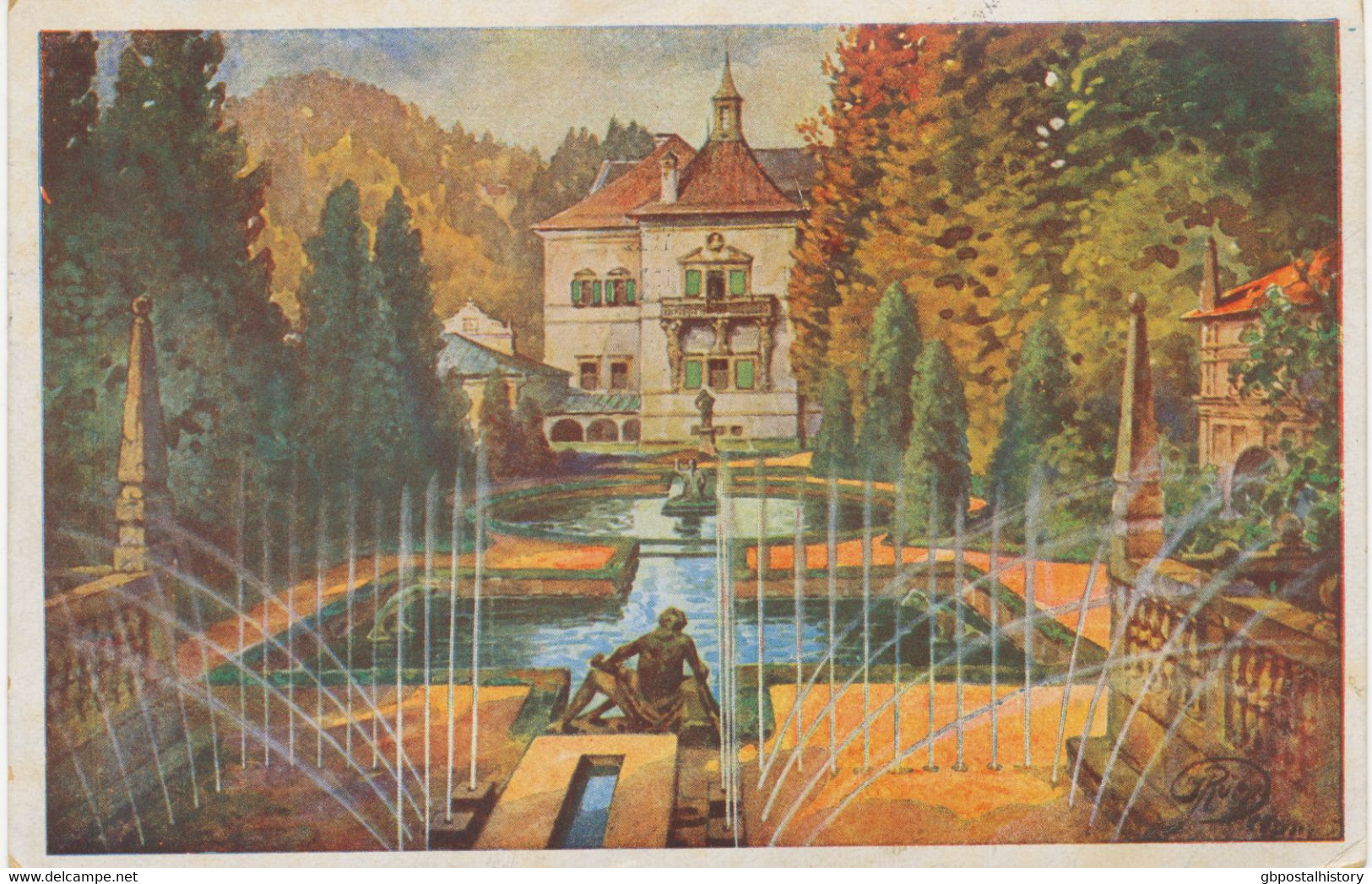 ÖSTERREICH 1925 „SALZBURG / INTERNATIONALE AUSSTELLUNG FÜR FEUERWEHR U. RETTUNGSWESEN SALZBURG 10. - 16. JULI 1925“ Selt - Storia Postale