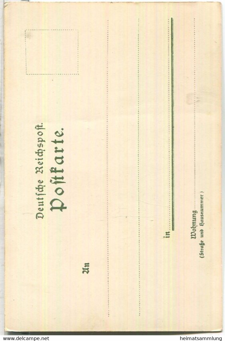 Karlsruhe - Künstlerkarte Karl Mutter - Verlag J. Velten Karlsruhe - Karlsruhe