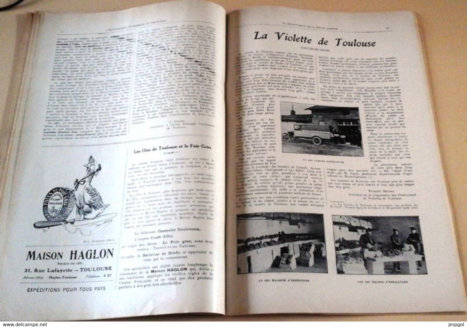 L'Illustration Economique Spécial 1924 Toulouse Haute Garonne Théâtre Capitole,Luchon Superbagnères,Revel,Muret