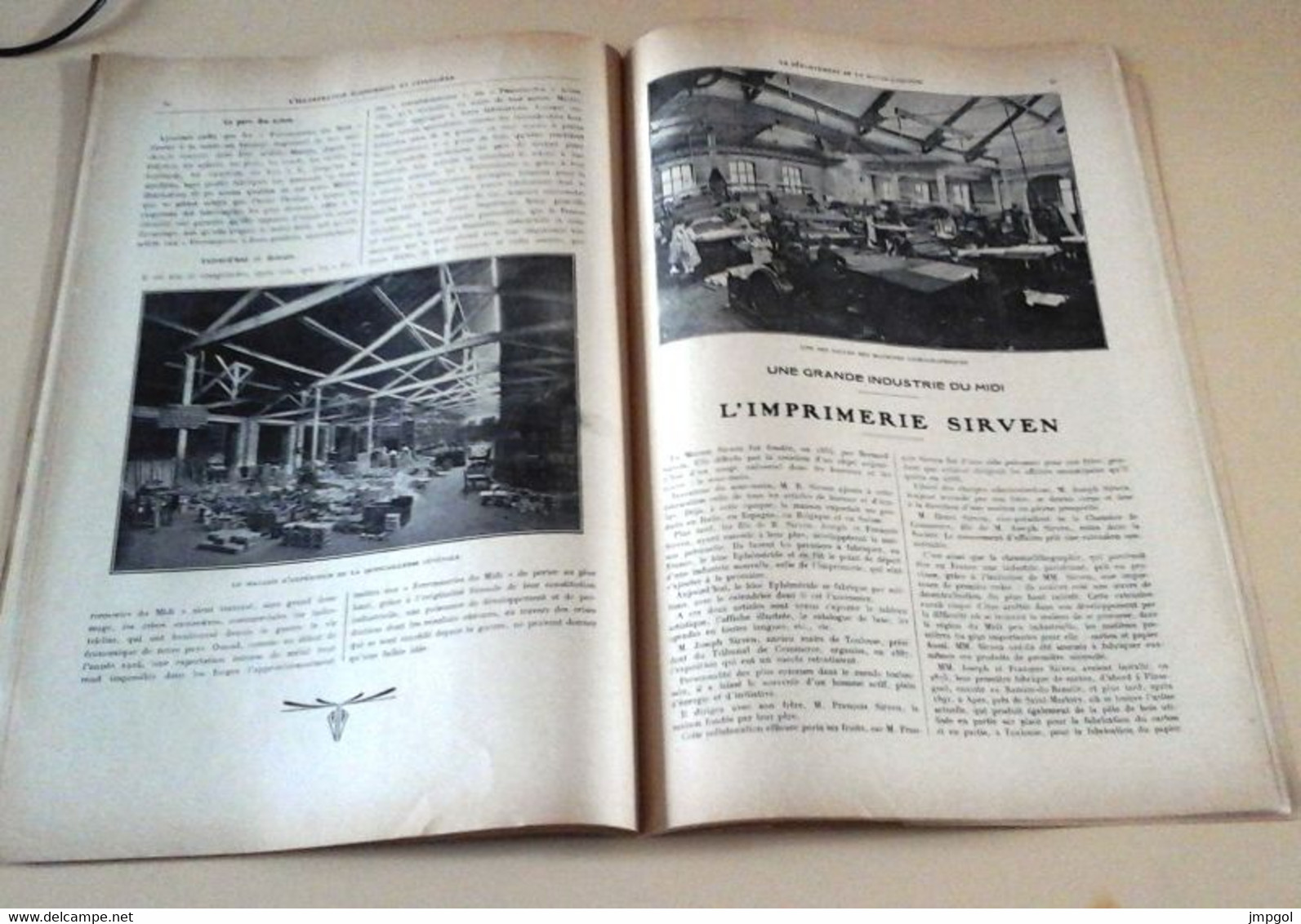 L'Illustration Economique Spécial 1924 Toulouse Haute Garonne Théâtre Capitole,Luchon Superbagnères,Revel,Muret