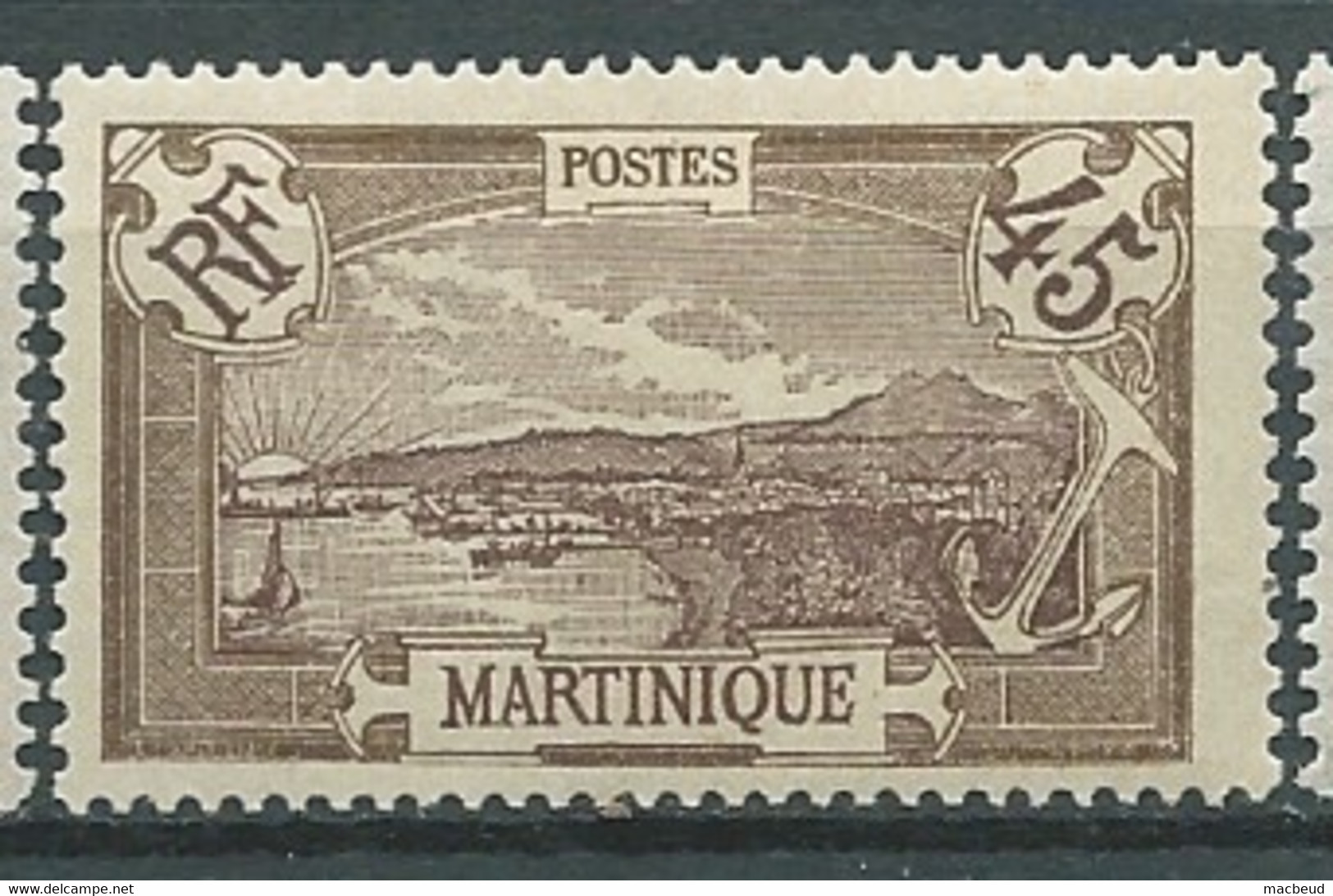 Martinique  -  Yvert N°   72  *     - Bip 11422 - Neufs