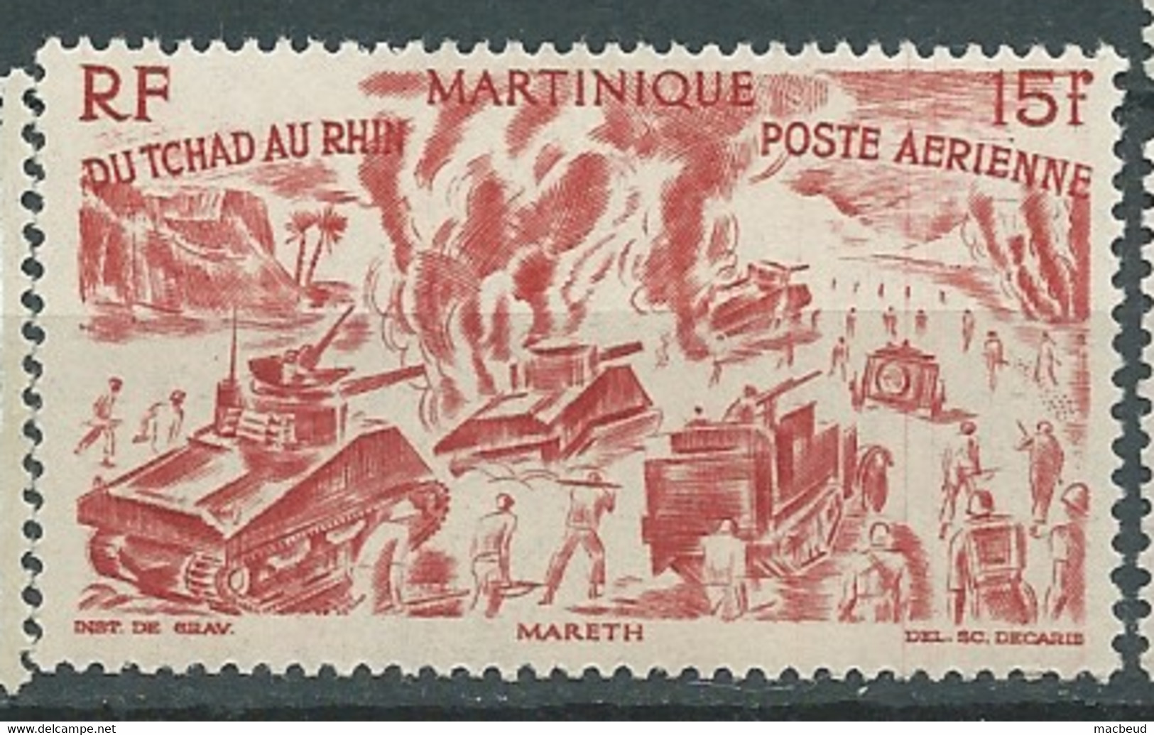 Martinique   AERIEN-  Yvert N°   9 **     - Bip 11428 - Poste Aérienne