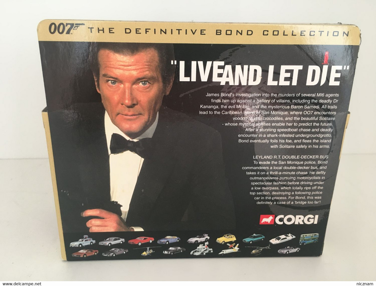 CORGI The Definitive James Bond Collection - Leyland RT Double Decker Bus - Collectors & Unusuals - All Brands