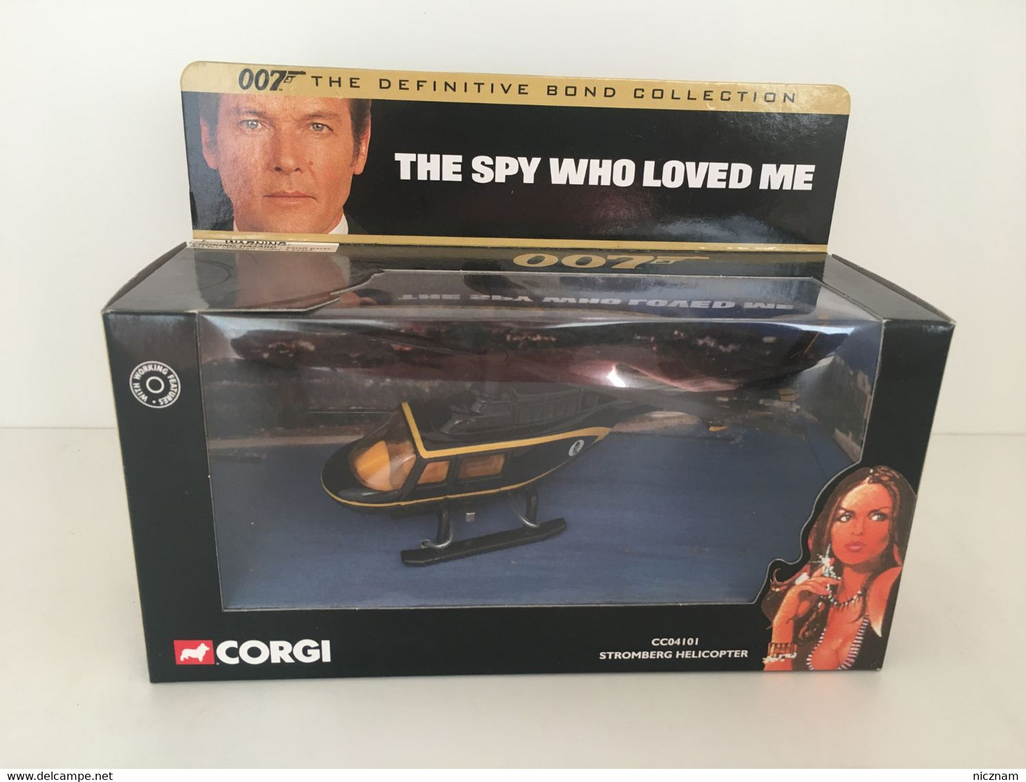 CORGI The Definitive James Bond Collection - Stromberg Helicopter - Collectors & Unusuals - All Brands