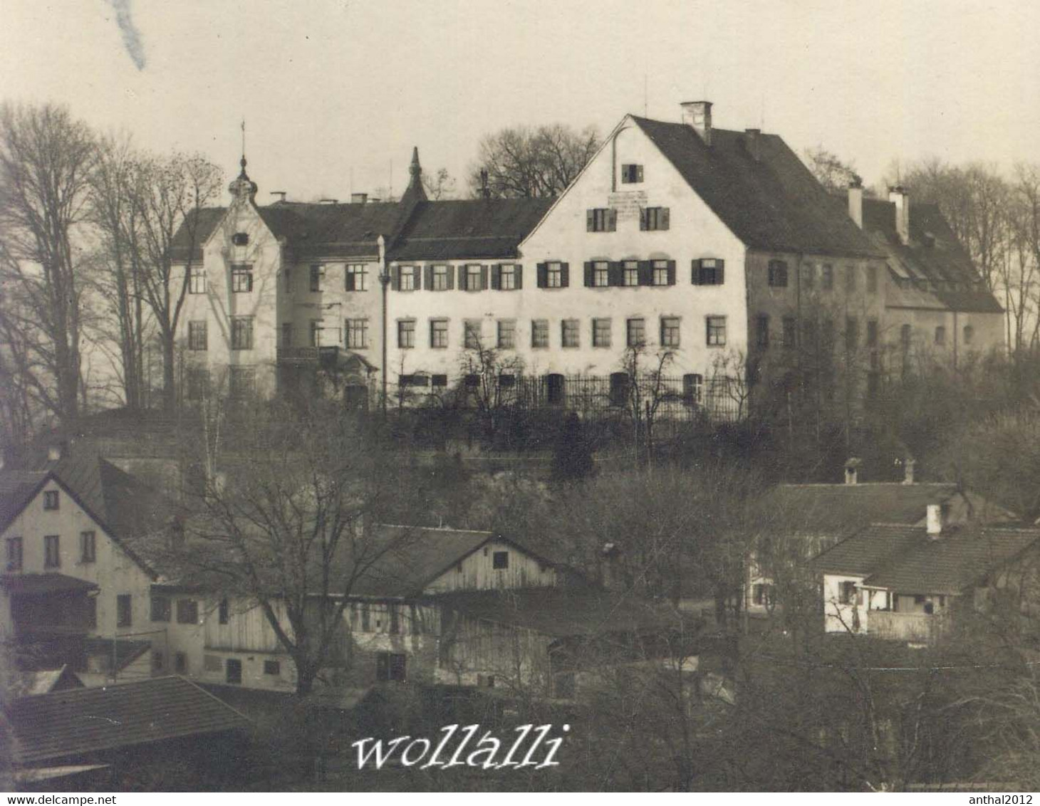 Rarität Moorbad Aibling Wohnhäuser Gasthaus Kreuz Keller 17.3.1930 Verlag Triem - Bad Aibling