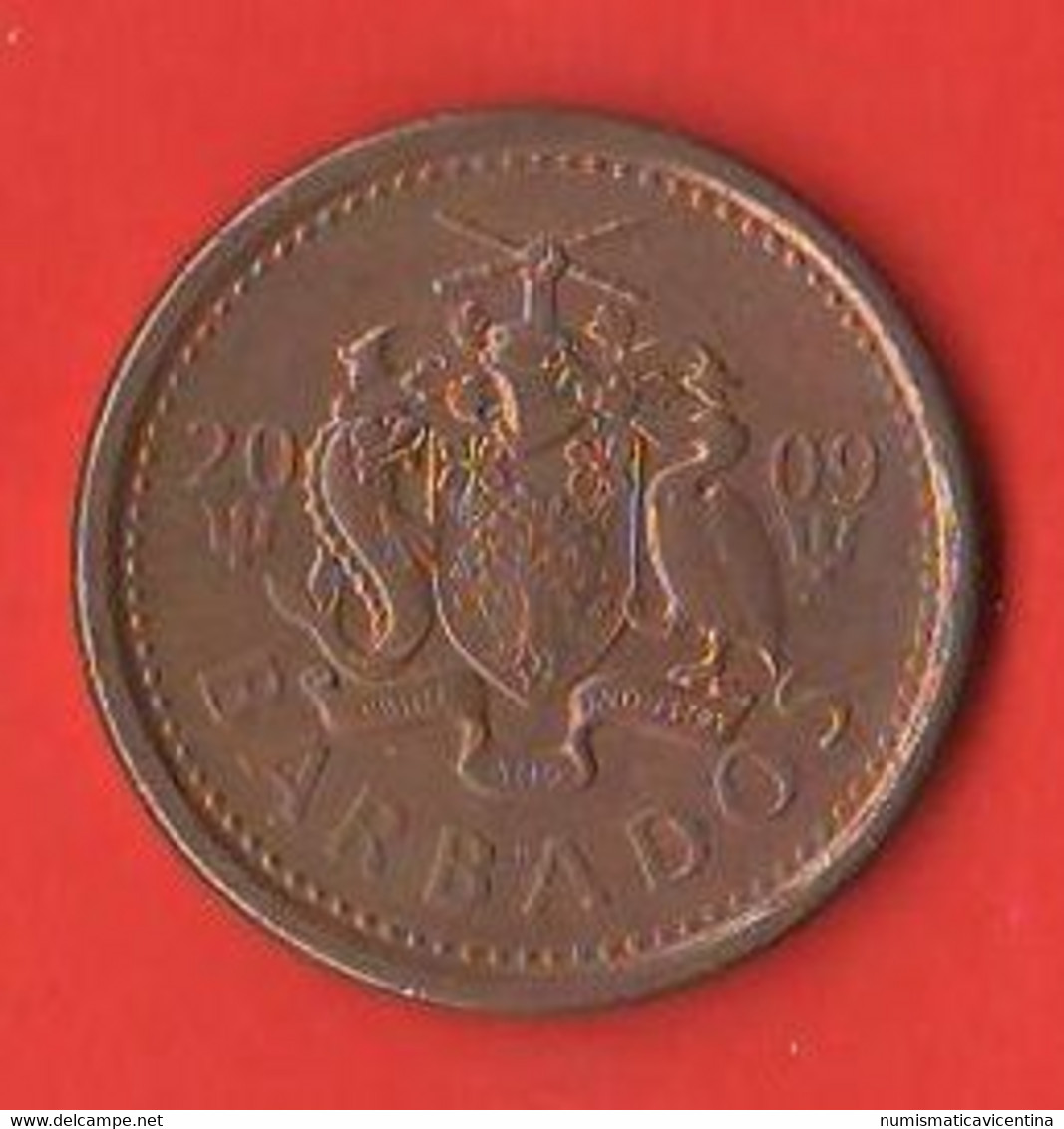 Barbados 1 One Cent 2009 Bronze Coin - Barbados