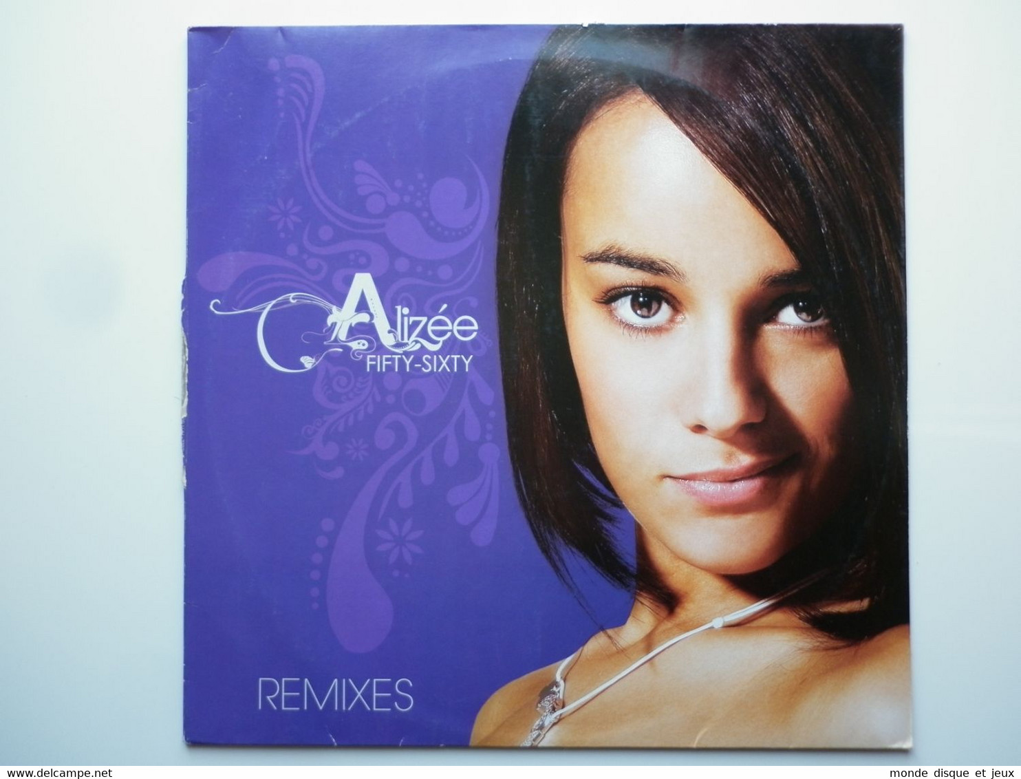 Alizee Maxi 45Tours Vinyle Promo Fifty Sixty Remixes - 45 T - Maxi-Single