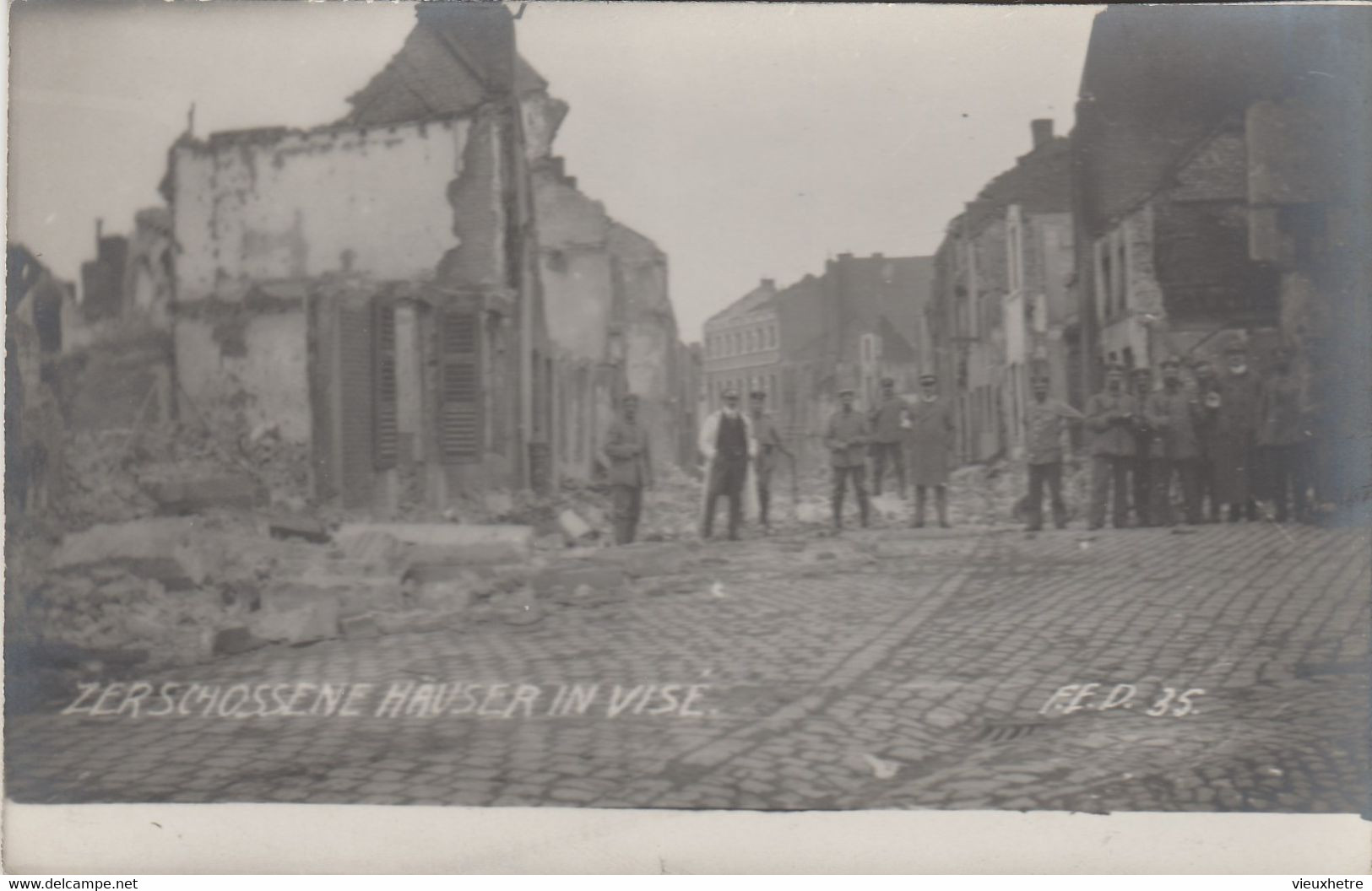 Région Liège Visé  WW1  Photo Carte - Visé