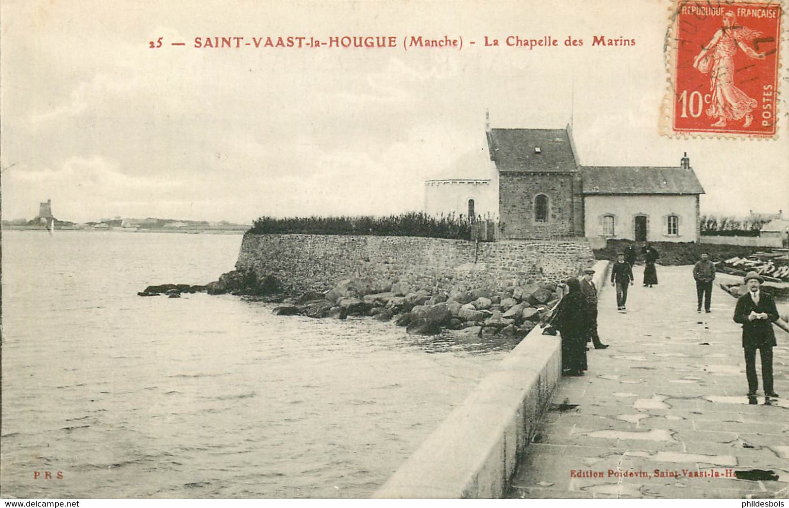 MANCHE  SAINT VAAST LA HOUGUE Chapelle Des Marins - Saint Vaast La Hougue