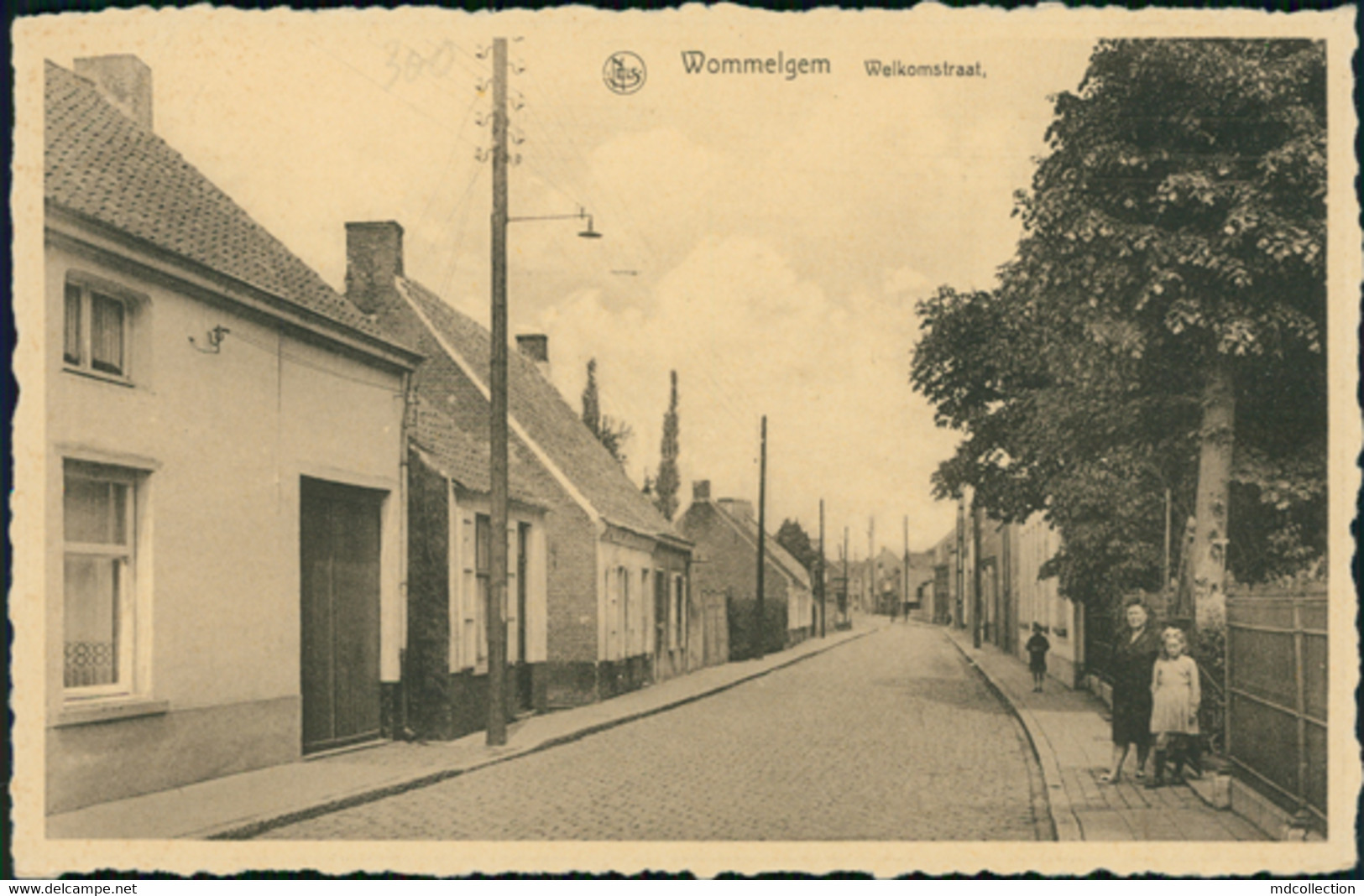 BE WOMMELGEM / Welkomstraat / CARTE ANIMEE - Wommelgem