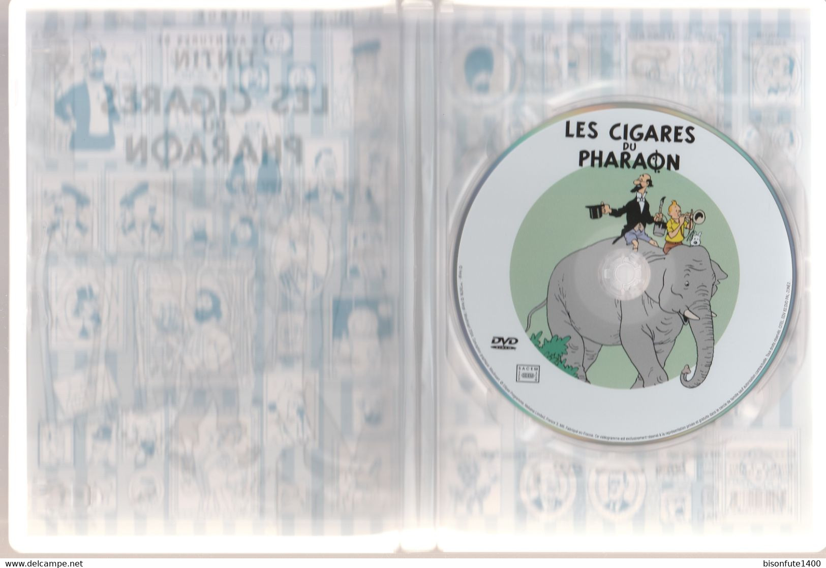 TINTIN : Mini DVD Les Cigares Du Pharaon ( Voir Photos ) - TV-Serien