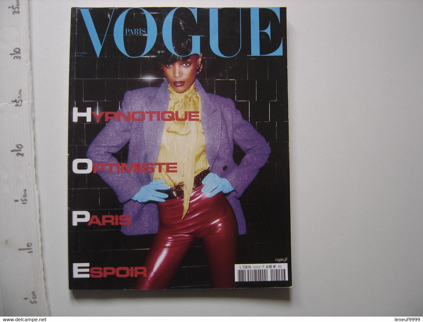 VOGUE PARIS MAGAZINE #1010 ~ Septembre 2020 - Lifestyle & Mode