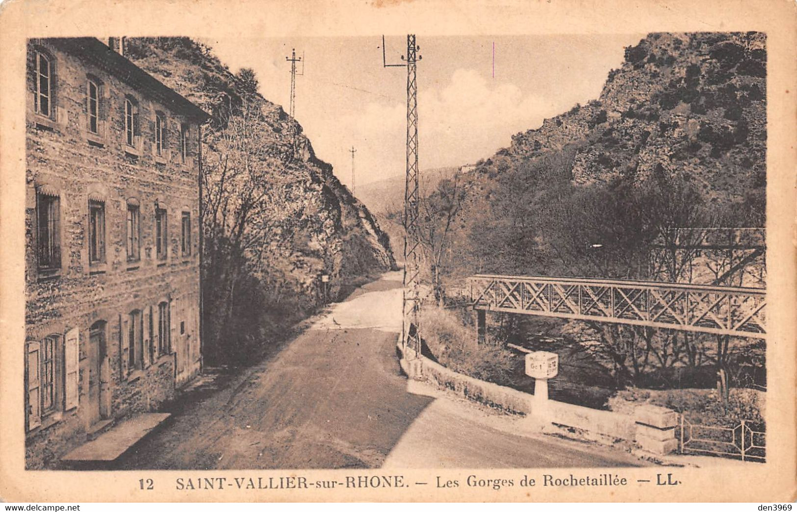 SAINT-VALLIER (Drôme) - Les Gorges De Rochetaillée - Autres & Non Classés