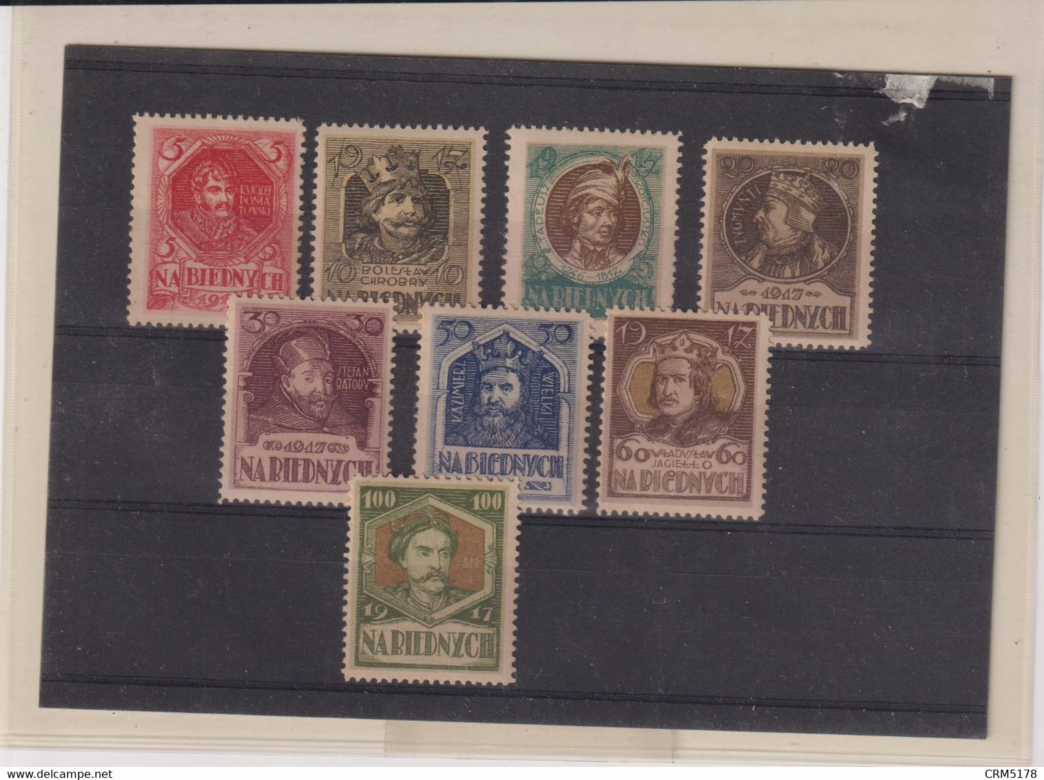 POLOGNE-SERIE TP- XX-MNH-TTB- 1917 - Unused Stamps