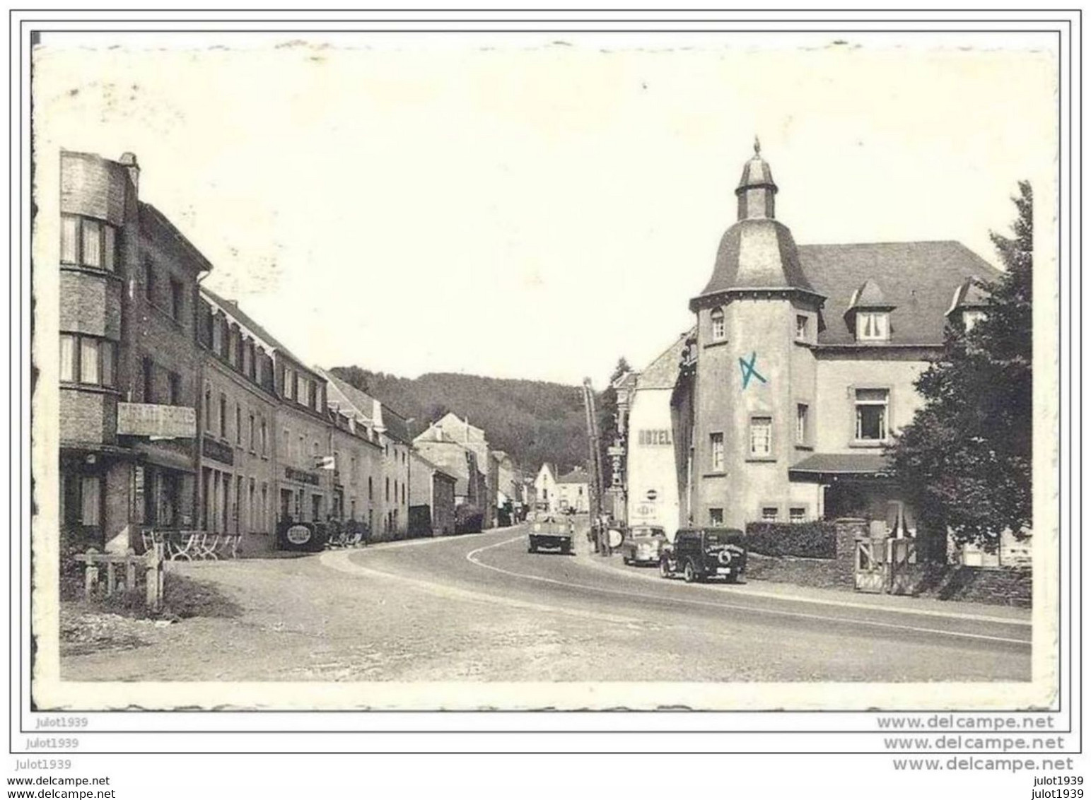 MARTELANGE ..-- Route De BASTOGNE . 1957 Vers UCCLE ( Mr Mme DE ZUTTER ) .   Voir Verso . - Martelange