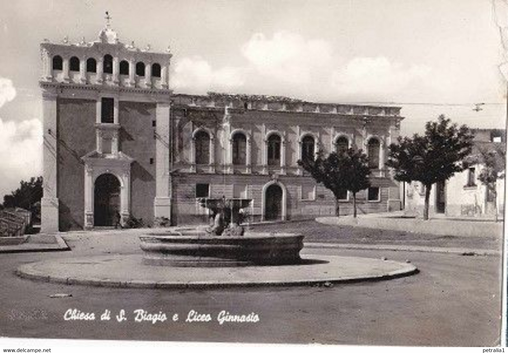 RG 5016 -  Vittoria – Chiesa S.Biagio E Liceo Ginnasio - Vittoria