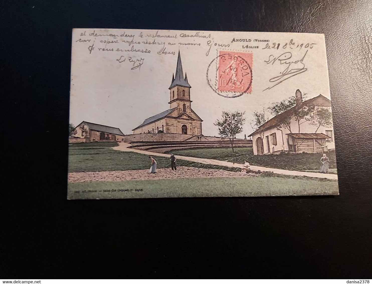 88 - Vosges  - Anould - L'église - Anould