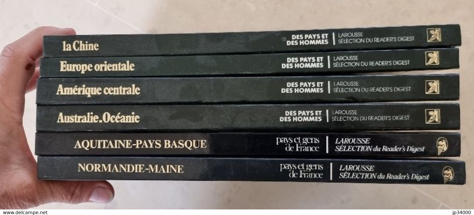 Pays Et Gens De France+des Pays Et Des Hommes (Larousse): Lot De 6 Différents. Bel état - Lots De Plusieurs Livres