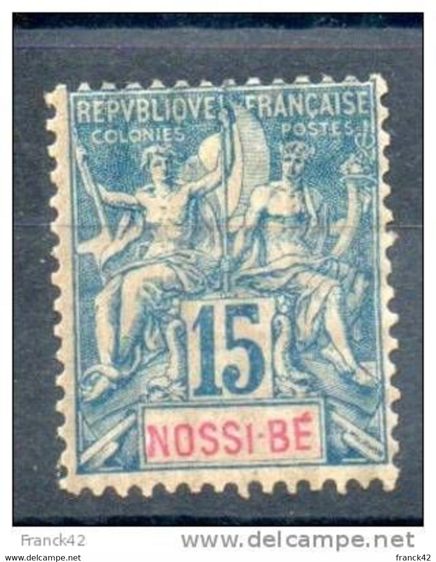 Nossi Bé. Type Sage. 15c - Used Stamps