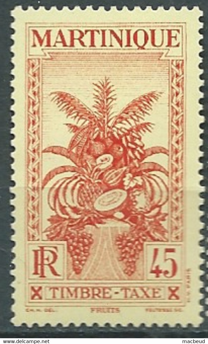 Martinique  - Taxe - Yvert N° 17 **  -    Bip 11501 - Strafport