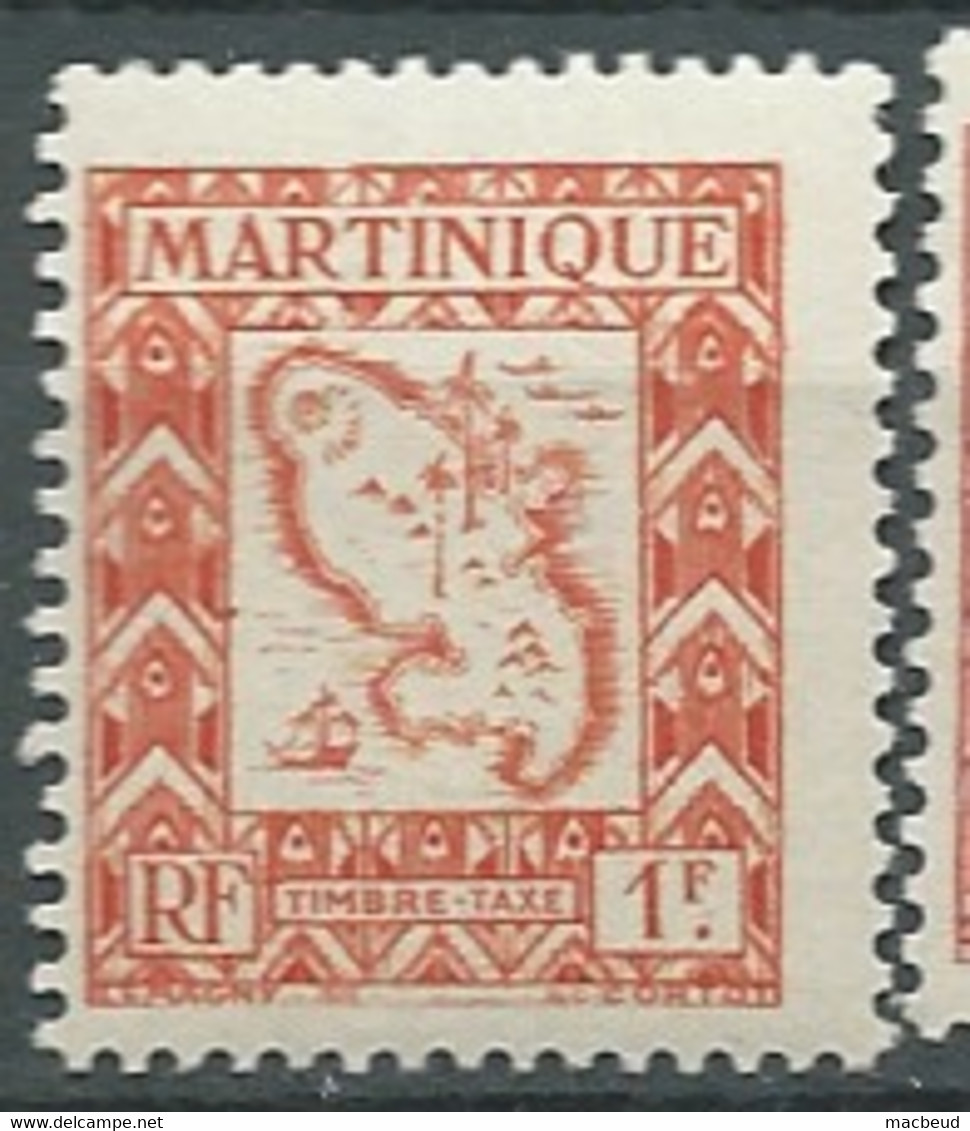 Martinique  - Taxe  -  Yvert N°   30  **  -   Bip 11513 - Timbres-taxe