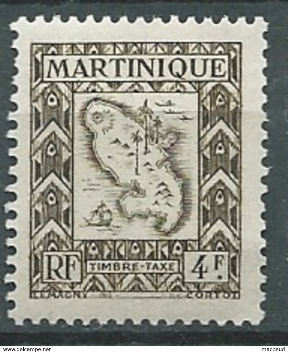 Martinique  - Taxe  -  Yvert N°   33  **  -   Bip 11517 - Timbres-taxe