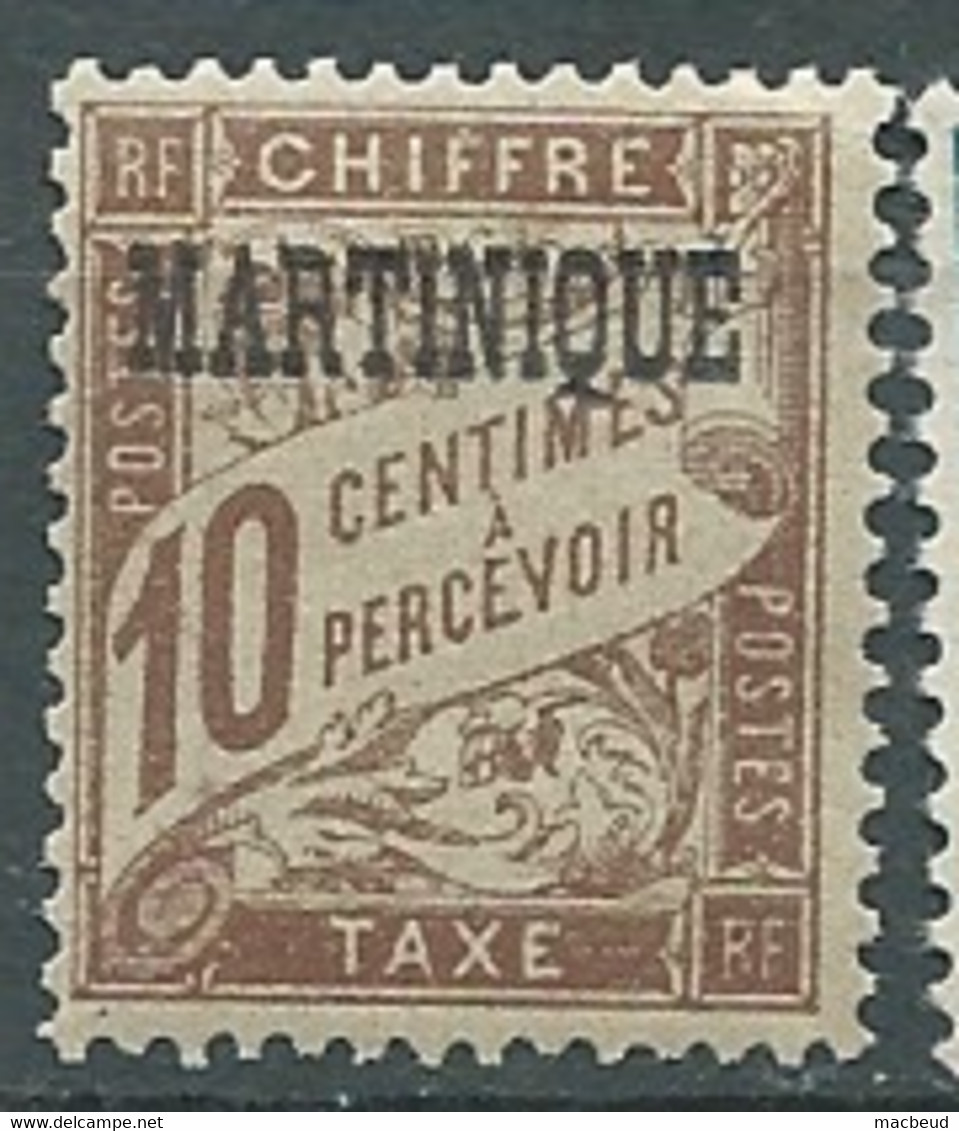 Martinique - Taxe - Yvert N° 2 *   -   Bip 11525 - Timbres-taxe