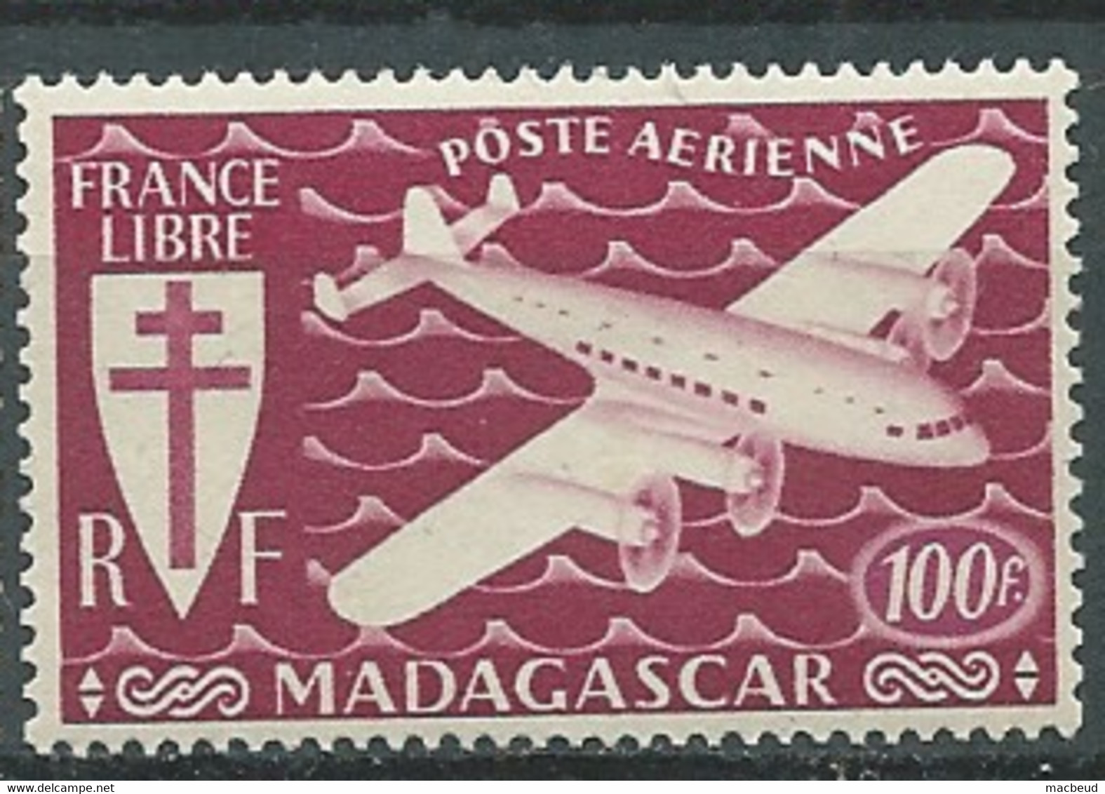 Madagascar -  Aérien   - Yvert N° 61  **  -   Bip 11550 - Airmail