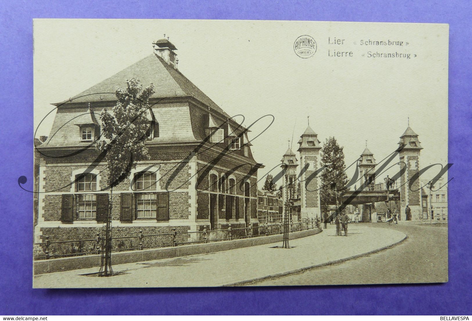 Lier Schansbrug Ophaalpont. - Hoogstraten