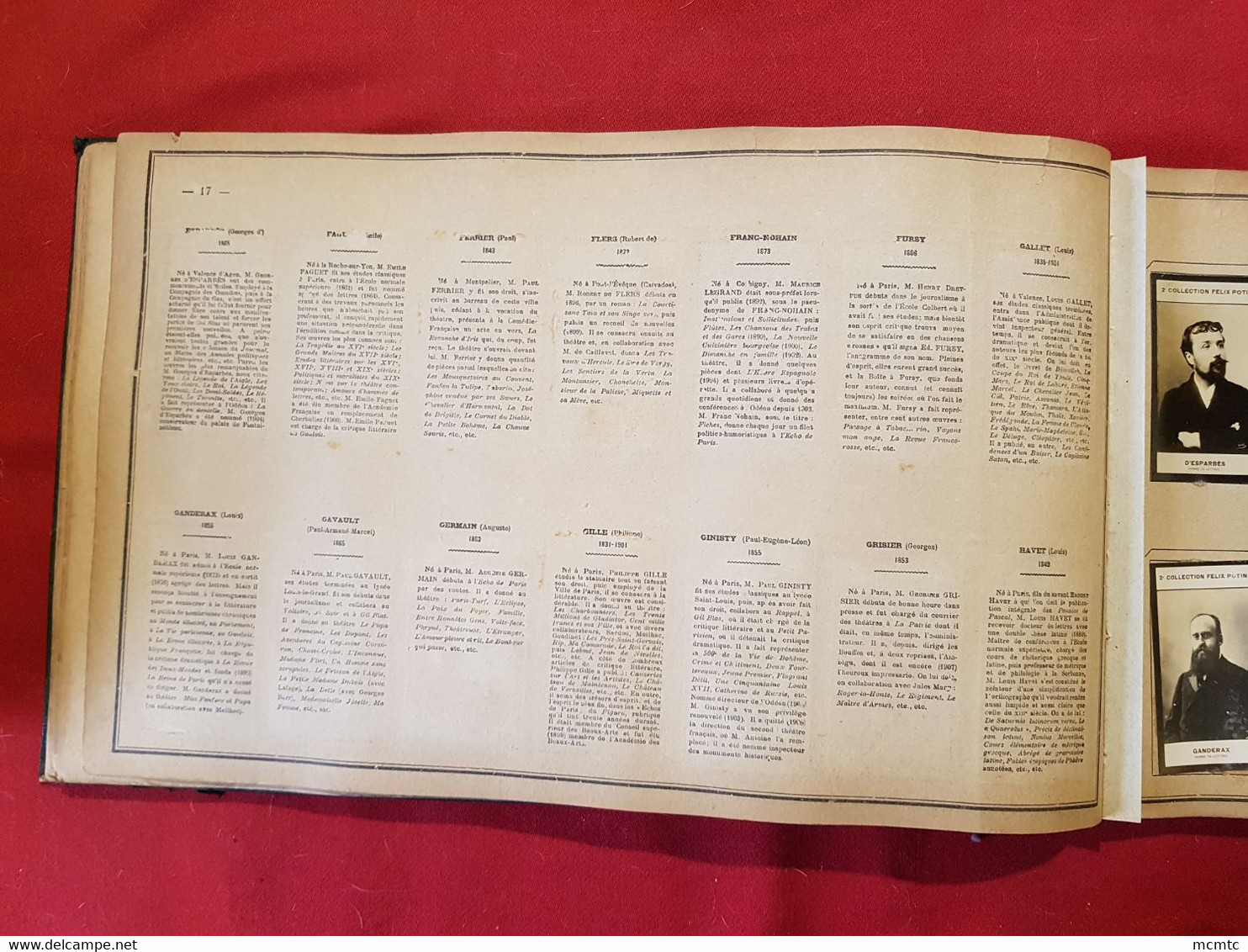 Album incomplet -  380 célébrités Contemporaines 2éme Collection Félix Potin -