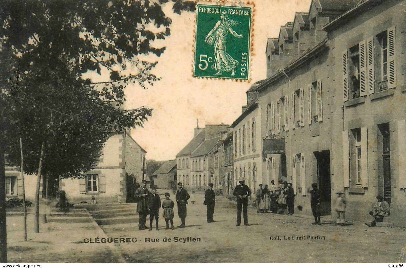 Cléguérec * Rue De Seylien - Cleguerec