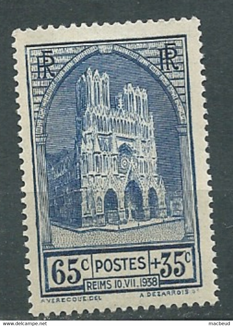 France  - Yvert N° 399  *      -   Bip 11606 - Neufs