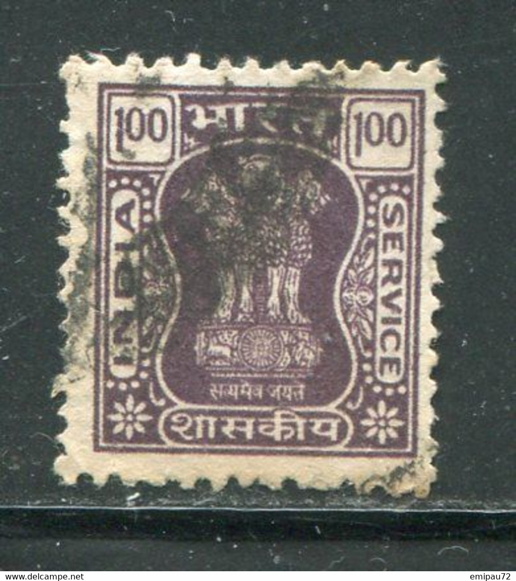 INDE- Service Y&T N°101- Oblitéré - Timbres De Service