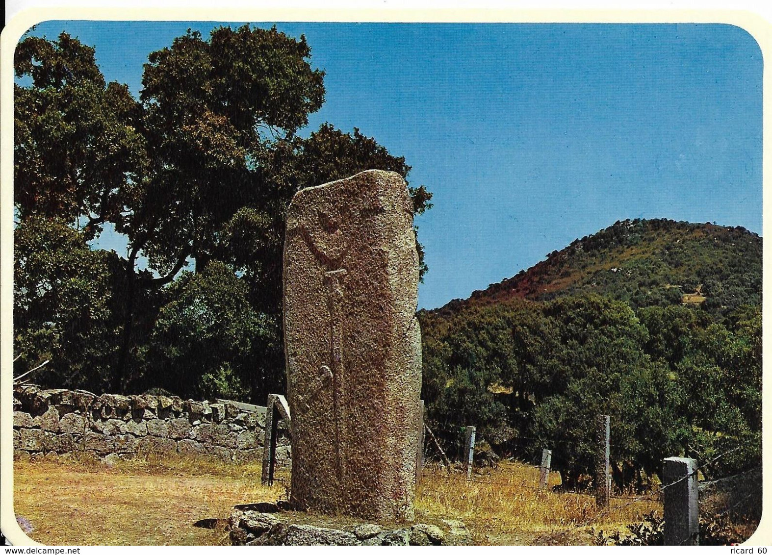 Cp Neuve, Statue Menhir à Filitosa, Corse - Dolmen & Menhirs