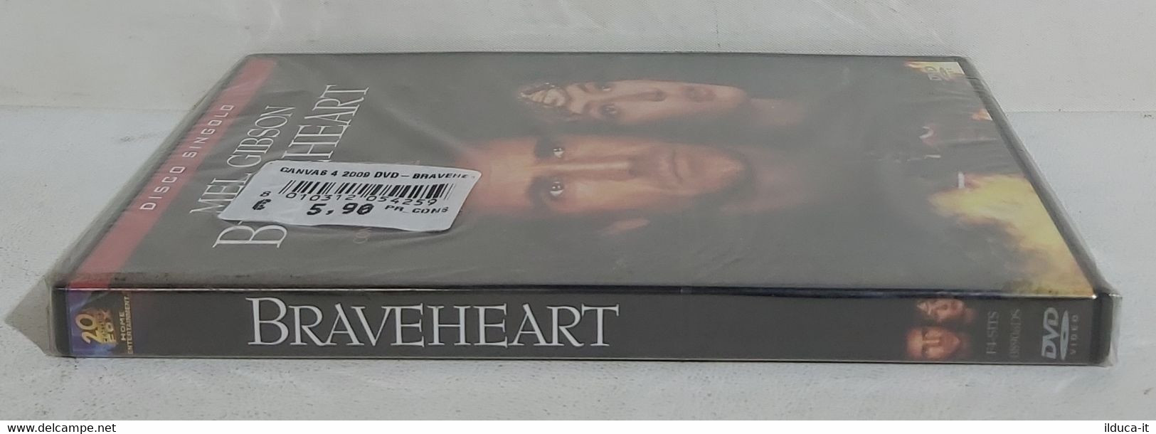 I103962 DVD - BRAVEHEART (1995) - Mel Gibson SIGILLATO - Geschichte