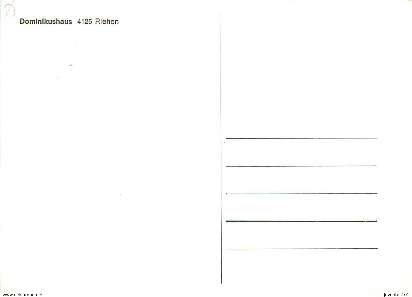 CPSM Dominikushaus-Riehen       L1337 - Riehen